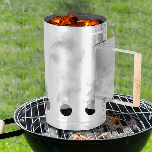 Barbecue starter metaal