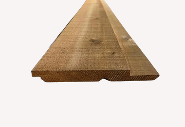Channelsiding red cedar 18x185mm 365cm (stk-kd) (werkend 172mm)