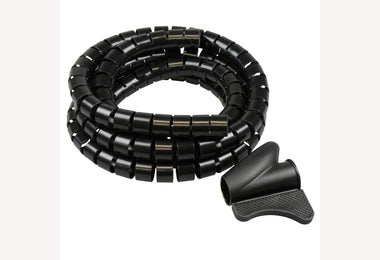 Ritsslang 22mm zwart 2 meter