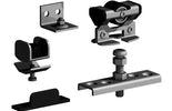 Schuifdeurrail onderdelen set S40