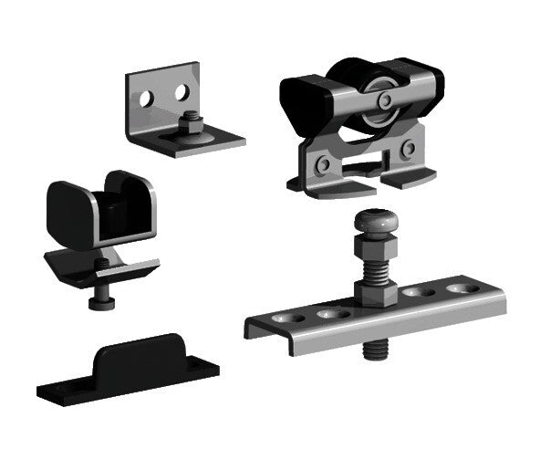 Schuifdeurrail onderdelen set S40