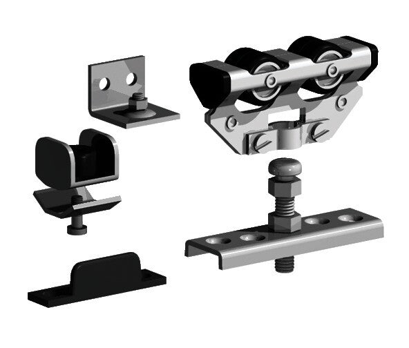 Schuifdeurrail onderdelen set S75