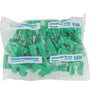 Uitvulplaatjes 10mm groen zak 48 stuks