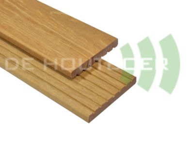 Vlonderplank 21x145mm 215cm hardhout OP=OP