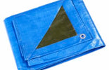 Dekkleed pro 8x10m blauw/donkergroen