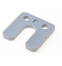Wig stelplaten met sleuf 7mm grijs zak 48 stuks
