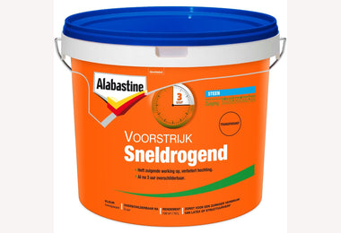 Voorstrijk sneldrogend transparant 10 ltr alabastine