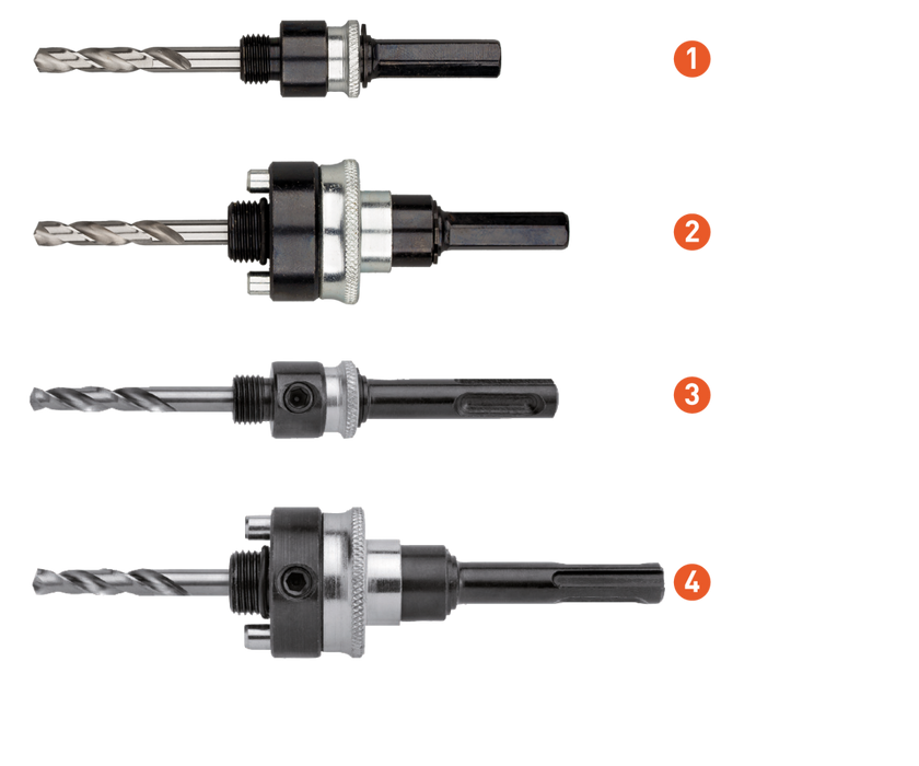 QUICK-LOCK ADAPTER, 6-KNT. 9,TBV. GATZAGEN ø32-210