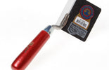 Hoektroffel buiten RVS 90gr houten greep
