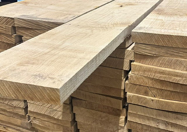 Eiken 40x250mm 300cm fijnbezaagd