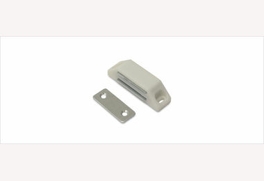 Magneetsnapper 6kg wit met metalen sluitplaat