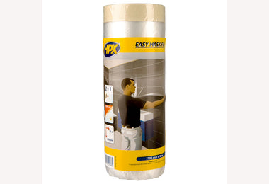 Transparante folie met tape 2700x16m
