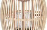 Lantaarn bamboe 24x48cm naturel
