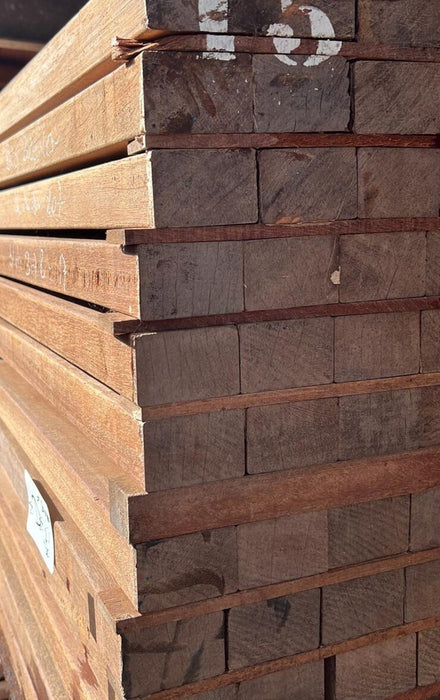 Hardhout 45x70 250cm geschaafd