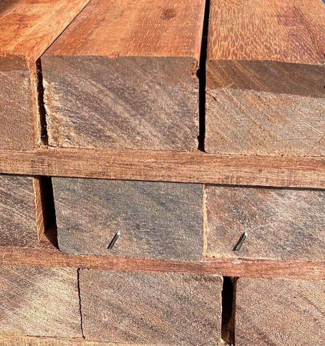 Hardhout 45x70mm 200cm geschaafd