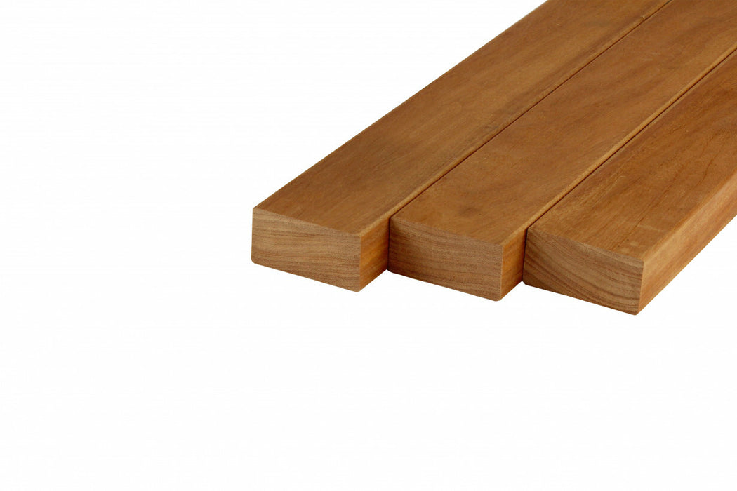 Hardhout 45x90mm 200cm geschaafd