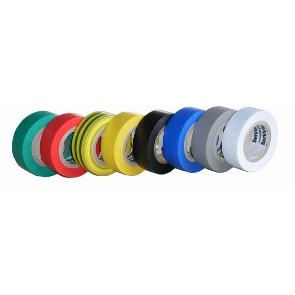 Installatie tape 19mm x 10 meter wit