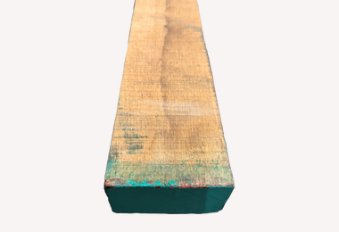 Eiken ± 50x100 270cm fijnbezaagd OP=OP