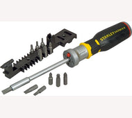 Ratelschroevendraaier led 12 bits stanley