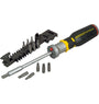 Ratelschroevendraaier led 12 bits stanley