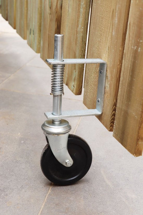 Hekwiel met veer 100 mm 57 kg