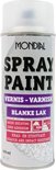 Mondial spray paint blanke lak zijdeglans 400ml