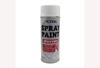 Mondial spray paint RAL9010 wit HG 400ml