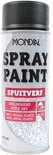 Mondial spray paint RAL9005 zwart mat 400ml