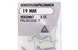 Gereedschapklemmen 19mm 3 stuks