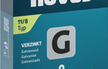 NOVUS vlakdraad nieten G 11 8mm 1200st
