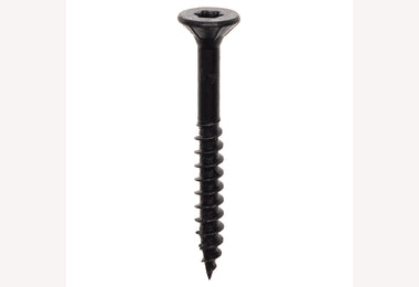 5.0x50mm torx RVS zwart 6st spaanplaatschroef