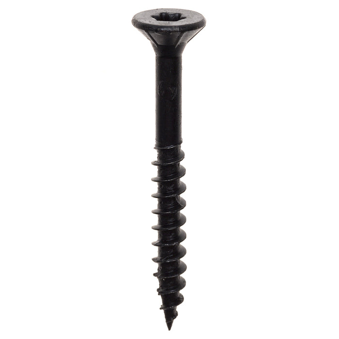 5.0x50mm torx RVS zwart 6st spaanplaatschroef