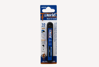 David reservemesjes 9mm (10 stuks)