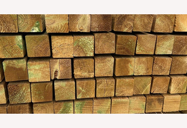 Tuinpaal 68x68mm 270cm geimpr gesch VOL PAK (90st) LK