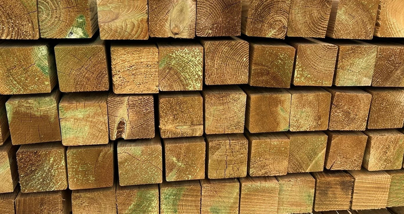 Tuinpaal 68x68mm 270cm geimpr gesch VOL PAK (90st) LK