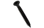 5.0x40mm torx RVS zwart 10st spaanplaatschroef