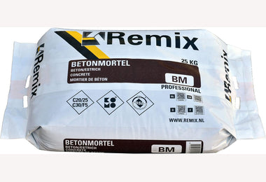 Betonmortel kant en klaar zak a 25 kg