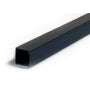 Leidinglijst klik met plakbevestiging 2 mtr zwart 9004 15x10mm
