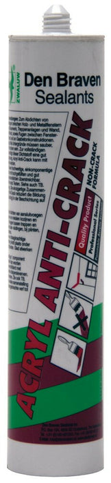 Zwaluw acrylaatkit anti-crack wit 310ml