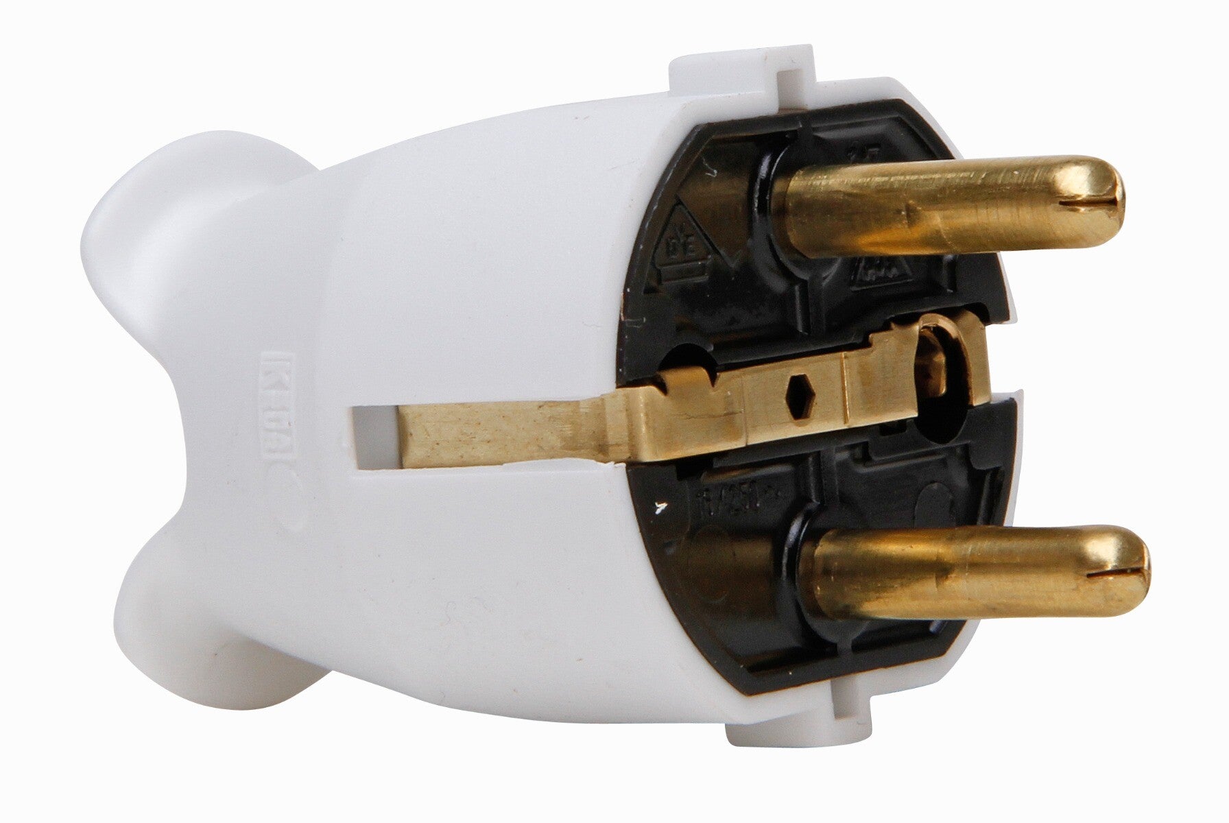 vhbw Netsnoer geaarde stekker compatibel met Roland RD-250S, RD-300, RD