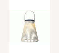 Lantaarn solar WIT 23cm OP=OP