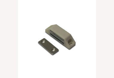 Magneetsnapper 6kg bruin met metalen sluitplaat
