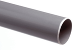 PVC-buis ø 125 grijs 400cm (dikte 3.2mm) / regenpijp