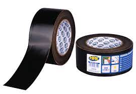 UV-Bestendige pe tape zwart 60mm 25mtr