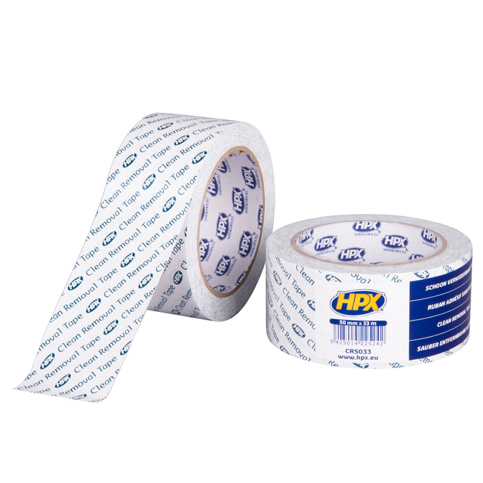 Clean removal tape 50mm x 33mtr