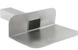 Kiezelbak aluminium 90gr 6x8 300mm