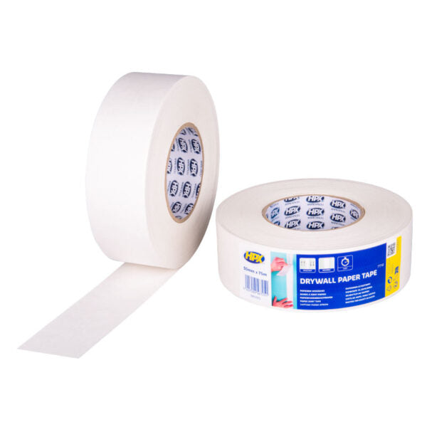 Voegband papier 50mmx75m tbv gipsplaat