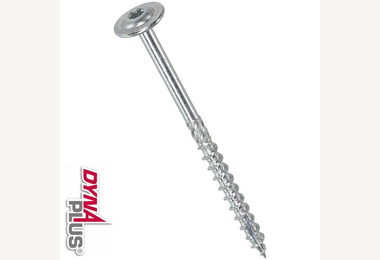 6.0x80mm torx verzinkt (TK) 50st spaanplaatschroef (DynaPlus)