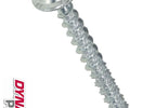6.0x40mm torx verzinkt (TK) 100st spaanplaatschroef (DynaPlus)