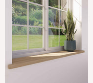 Vensterbank eiken rustiek 25x150cm 28mm